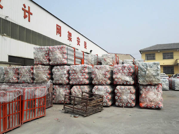 内江网架成品待发